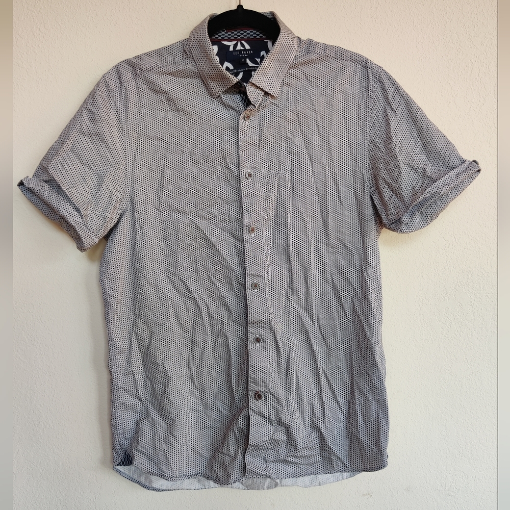Men's Short Sleeve Button Down Ted Baker